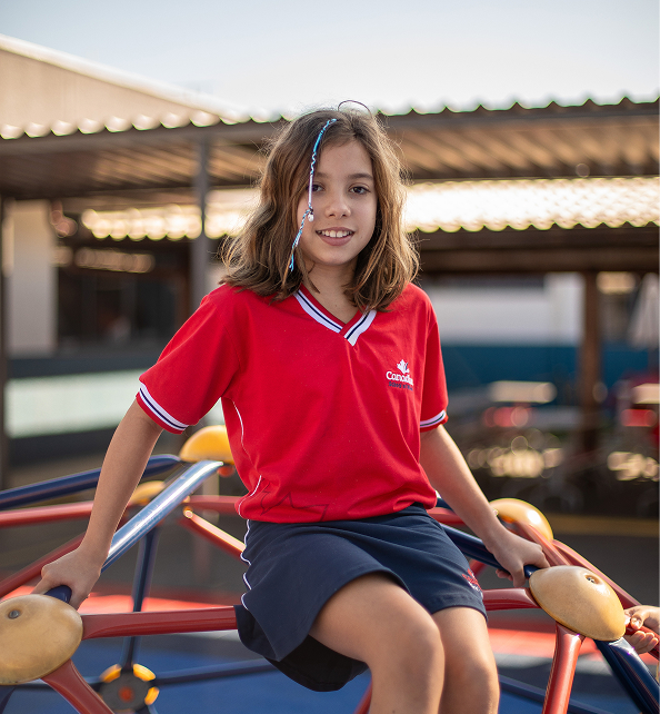 Aluna da Canadian Global School Niterói